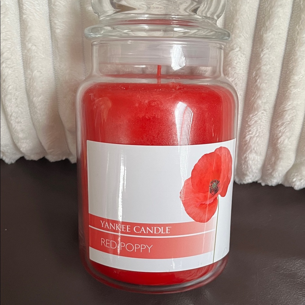 Yankee Candle Red Poppy Scented Jar